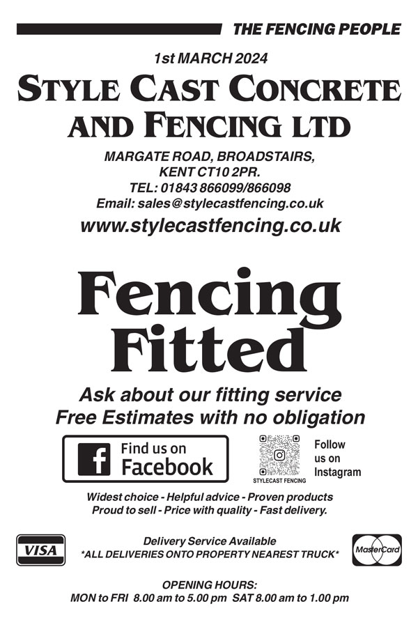 Stylecast Fencing Pricelist