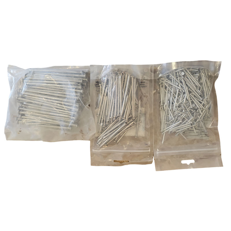 Bag of 100mm Galvanized Nails - 500g