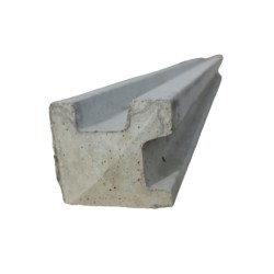 4” x 4” Smooth Reinforced Concrete Posts - Corner