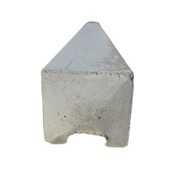 4” x 4” Smooth Reinforced Concrete Posts - End